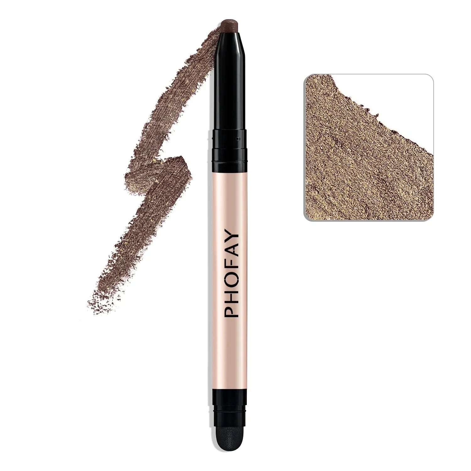 PHOFAY Eyeshadow Stick with built-in smudger in various colors