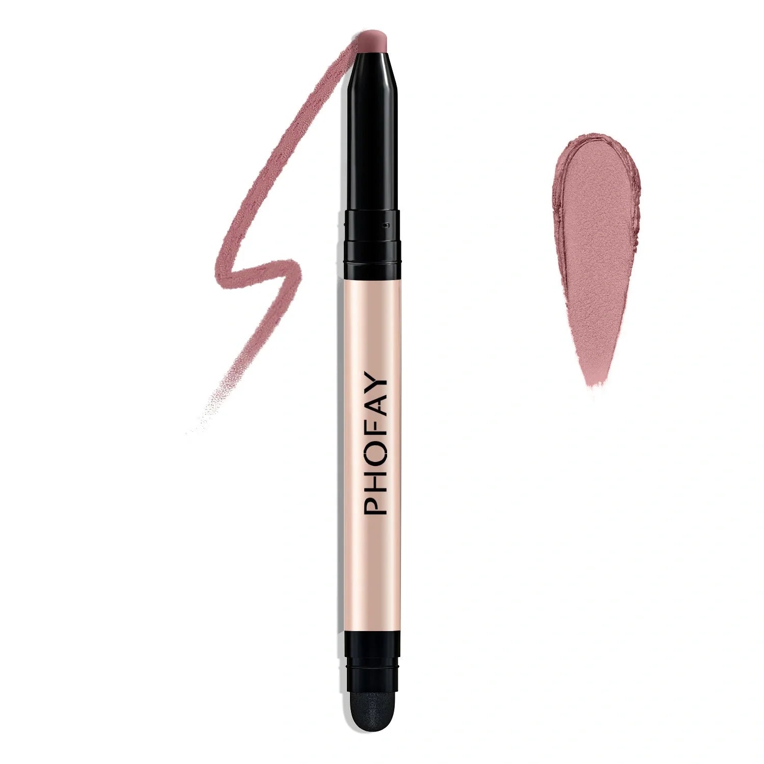 PHOFAY Eyeshadow Stick with built-in smudger in various colors