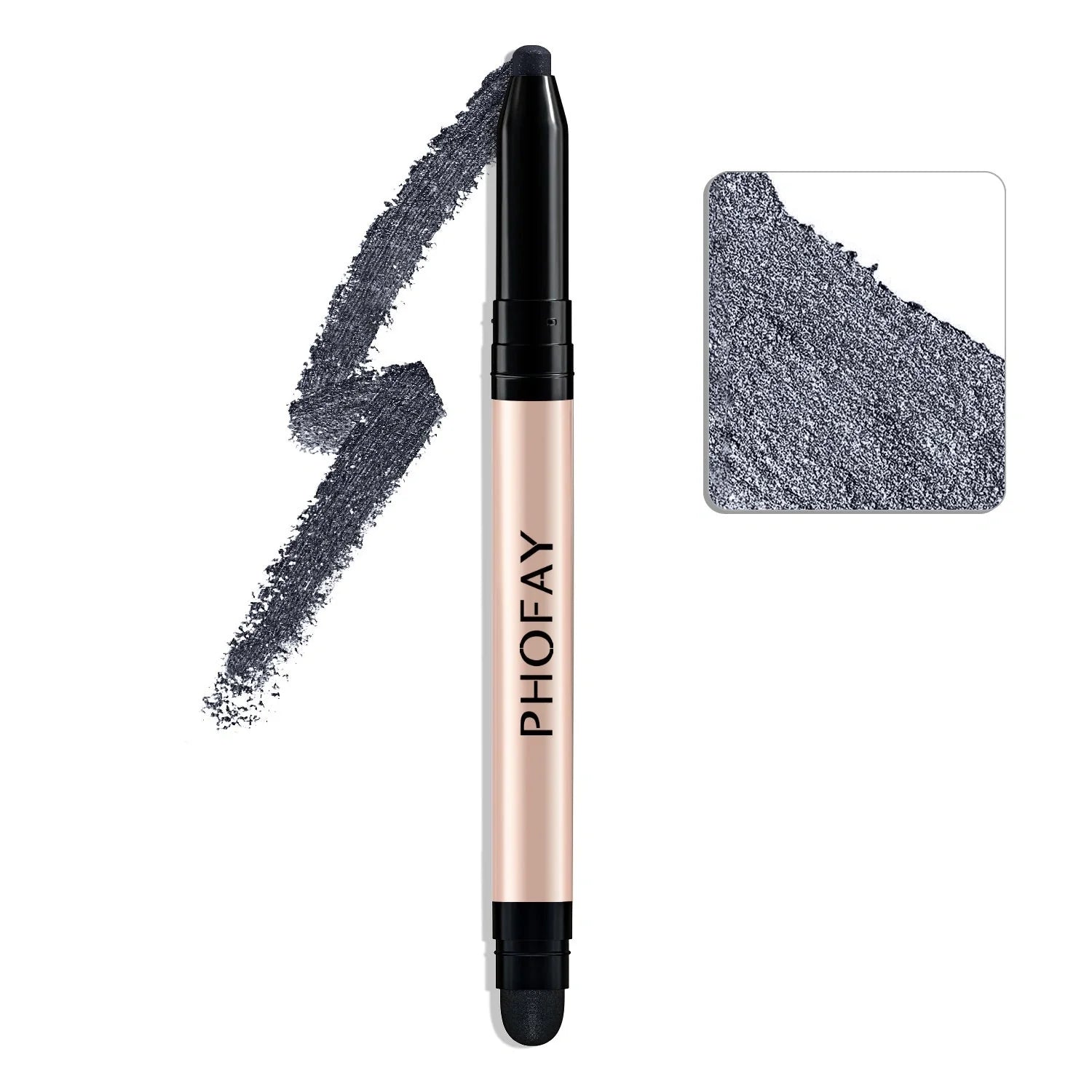 PHOFAY Eyeshadow Stick with built-in smudger in various colors