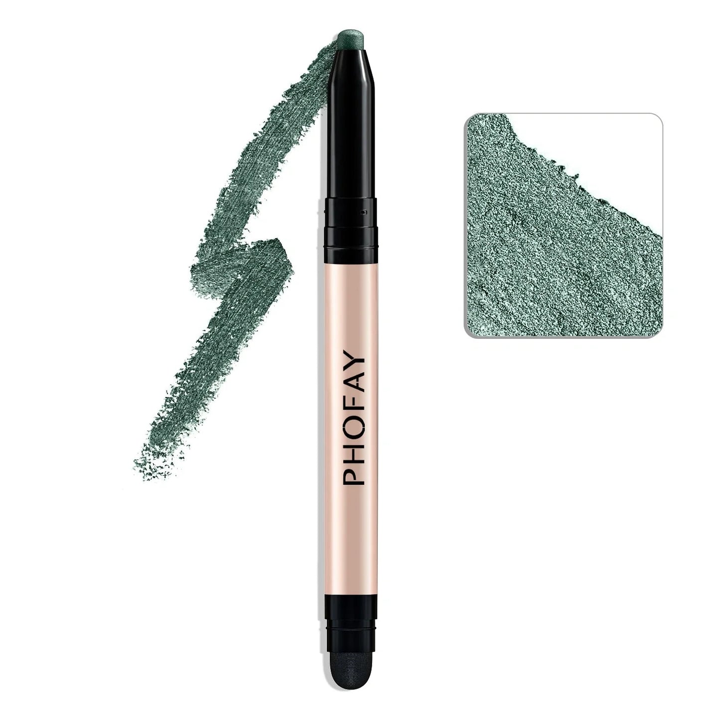 PHOFAY Eyeshadow Stick with built-in smudger in various colors