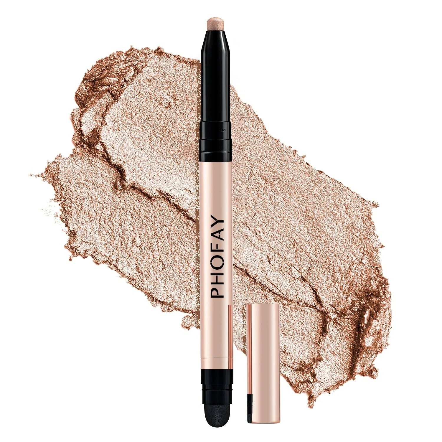 PHOFAY Eyeshadow Stick with built-in smudger in various colors