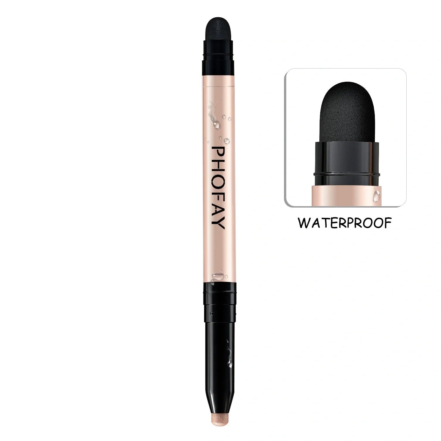 PHOFAY Eyeshadow Stick with built-in smudger in various colors