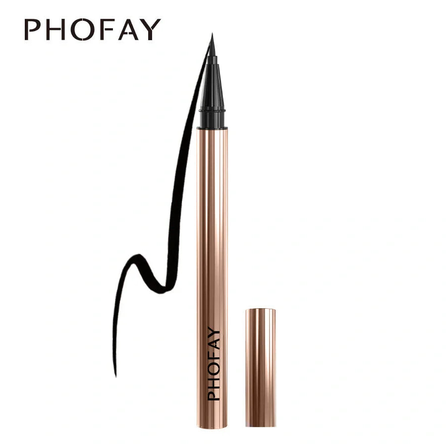 PHOFAY Waterproof Eyeliner in Black for long-lasting, flawless eye makeup