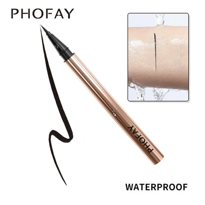 PHOFAY Waterproof Eyeliner in Black for long-lasting, flawless eye makeup