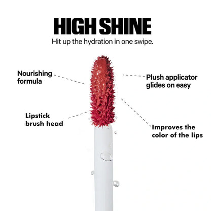 PHOFAY Ultra-Glossy Lip Gloss with high-shine finish in various colors