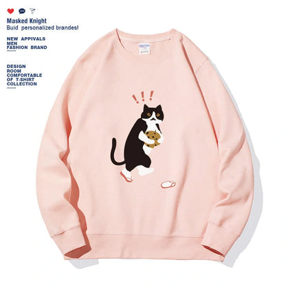 Stylish women's solid colour hooded sweatshirt available in multiple colours