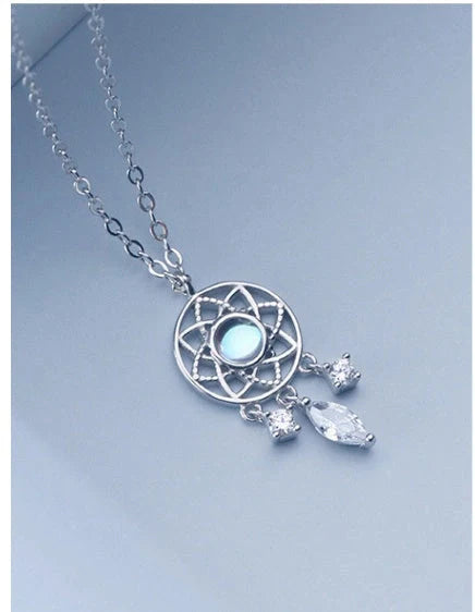 Elegant Alloy Dream Catcher Pendant for Women with unique bohemian design