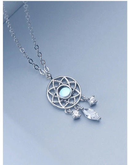Elegant Alloy Dream Catcher Pendant for Women with unique bohemian design