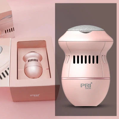 Electric foot file grinder with diamond heads for dead skin removal