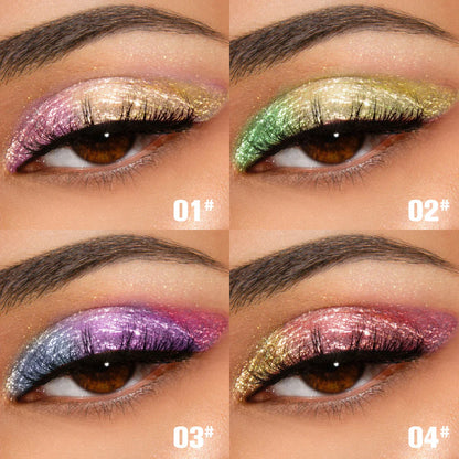 Chameleon Colour-Changing Eyeshadow Palette from PHOFAY with multi-chrome shadows that shift and shimmer