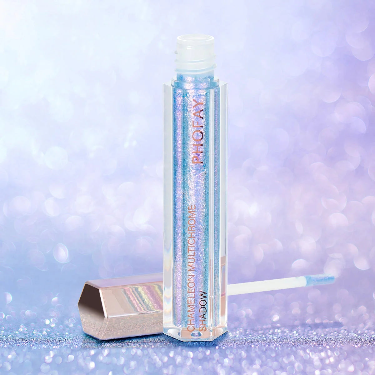 Chameleon Colour-Changing Eyeshadow Palette from PHOFAY with multi-chrome shadows that shift and shimmer