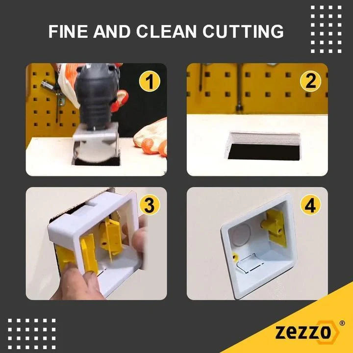 Stainless steel square slot milling cutter for precise drywall cuts