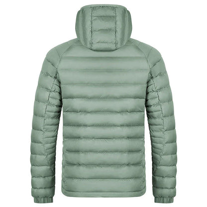 A stylish and versatile hooded jacket with a range of color options, featuring a lightweight design, convenient pockets, and a smooth zipper closure.