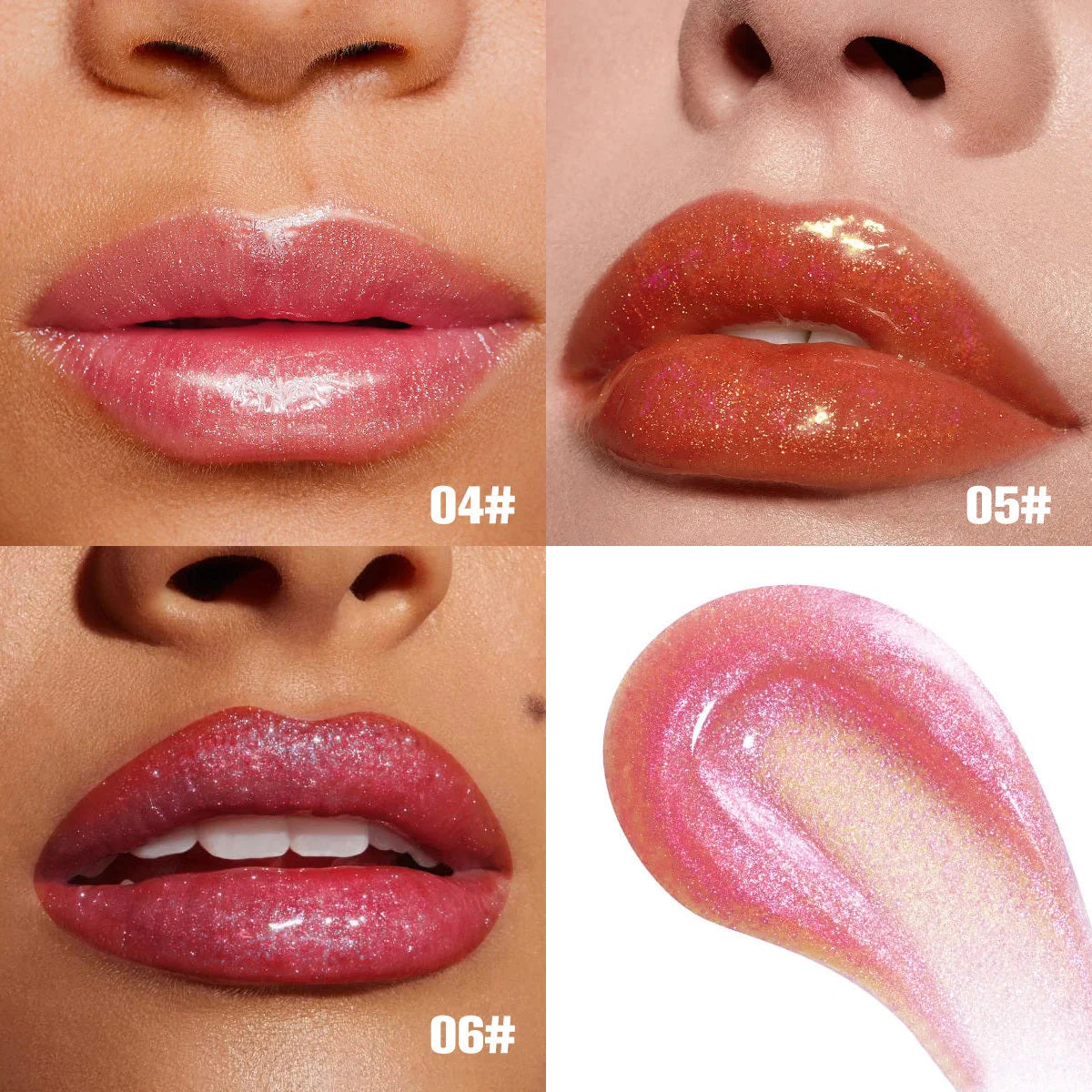 PHOFAY Hydrating Shimmer Lip Gloss in various shades for a moisturising and glamorous look