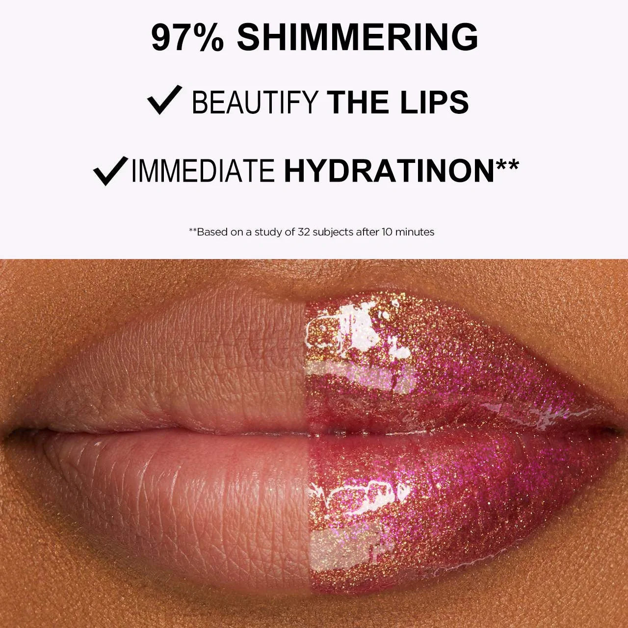 PHOFAY Hydrating Shimmer Lip Gloss in various shades for a moisturising and glamorous look