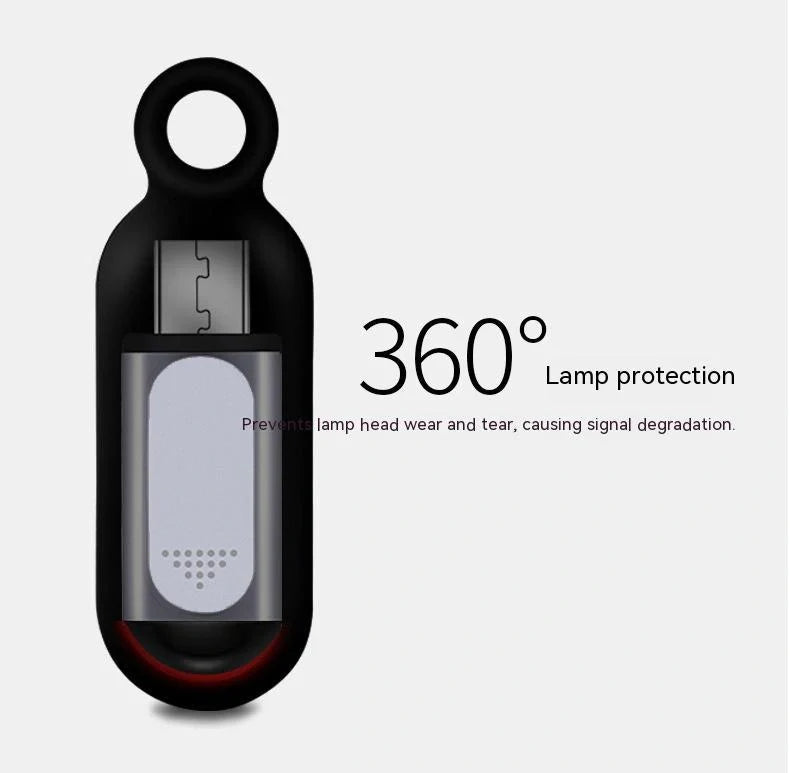 Premium aluminium infrared remote control for smartphones in black, silvery, and tarnish colours