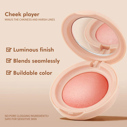PHOFAY Radiant Powder Blush - A luxurious, luminous formula that enhances your natural beauty with a healthy, glowing complexion.