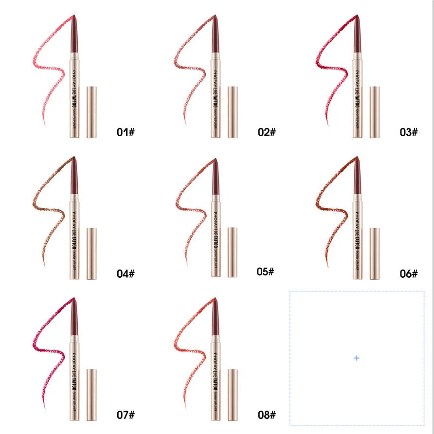 PHOFAY Lipliner with waterproof and anti-fading properties for long-lasting lip definition