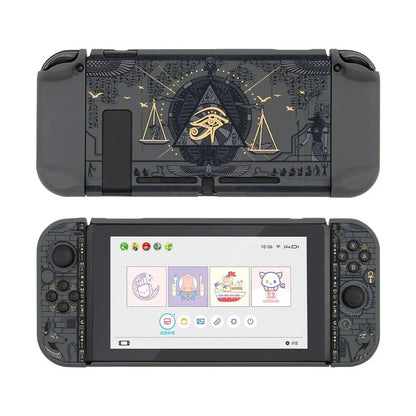Mysterious Egypt themed Nintendo Switch Protective Shell with grip controller
