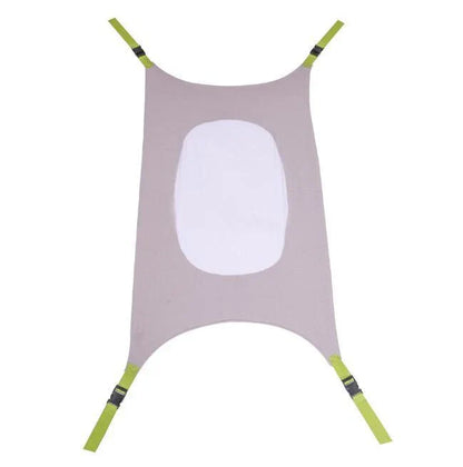 Portable baby crib hammock made of soft crushed velour in various colors to help reduce SIDS and flat head syndrome
