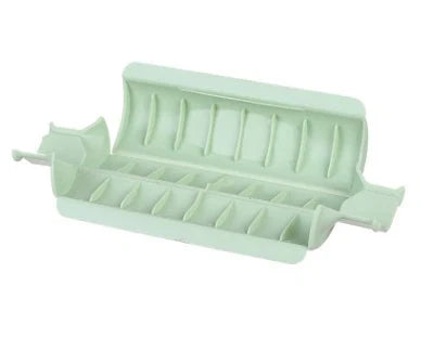 BBQ anti-skid kebab 8 frame protector in green, khaki, blue, and pink