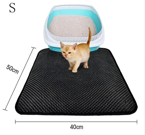 Premium cat litter mats with innovative trapping technology to keep your home clean and tidy