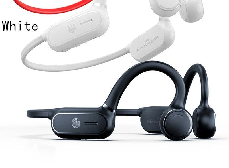 Premium Bluetooth earphones with bone conduction technology for clear, comfortable audio