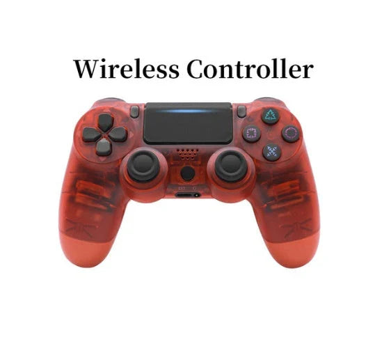 Ergonomic PS4 wireless controller with precise controls, responsive touchpad, and customizable design for an immersive gaming experience