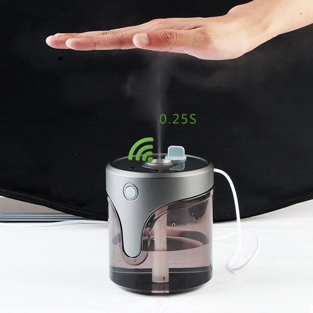 Auto Alcohol Dispenser with touchless infrared technology for effective hand sanitisation