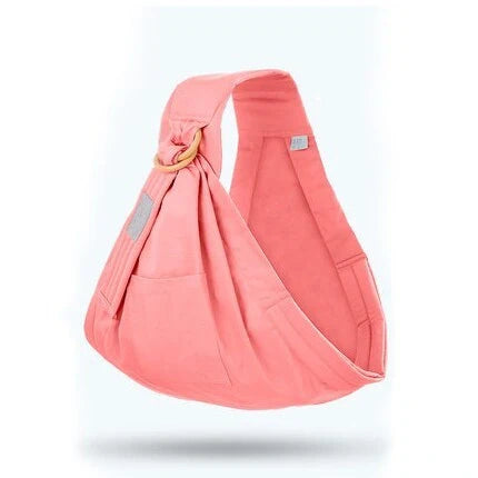 Adjustable baby wrap carrier sling in various colours for comfortable nursing and carrying