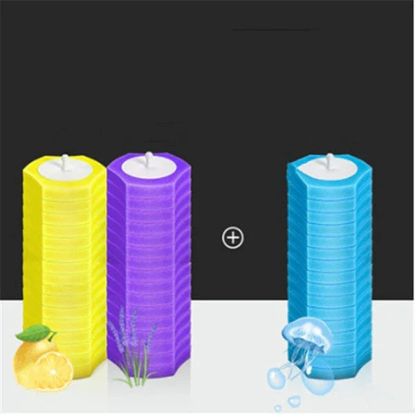 Premium disposable toilet brush with plastic, sponge, and scratch-resistant cloth for effective and hygienic bathroom cleaning