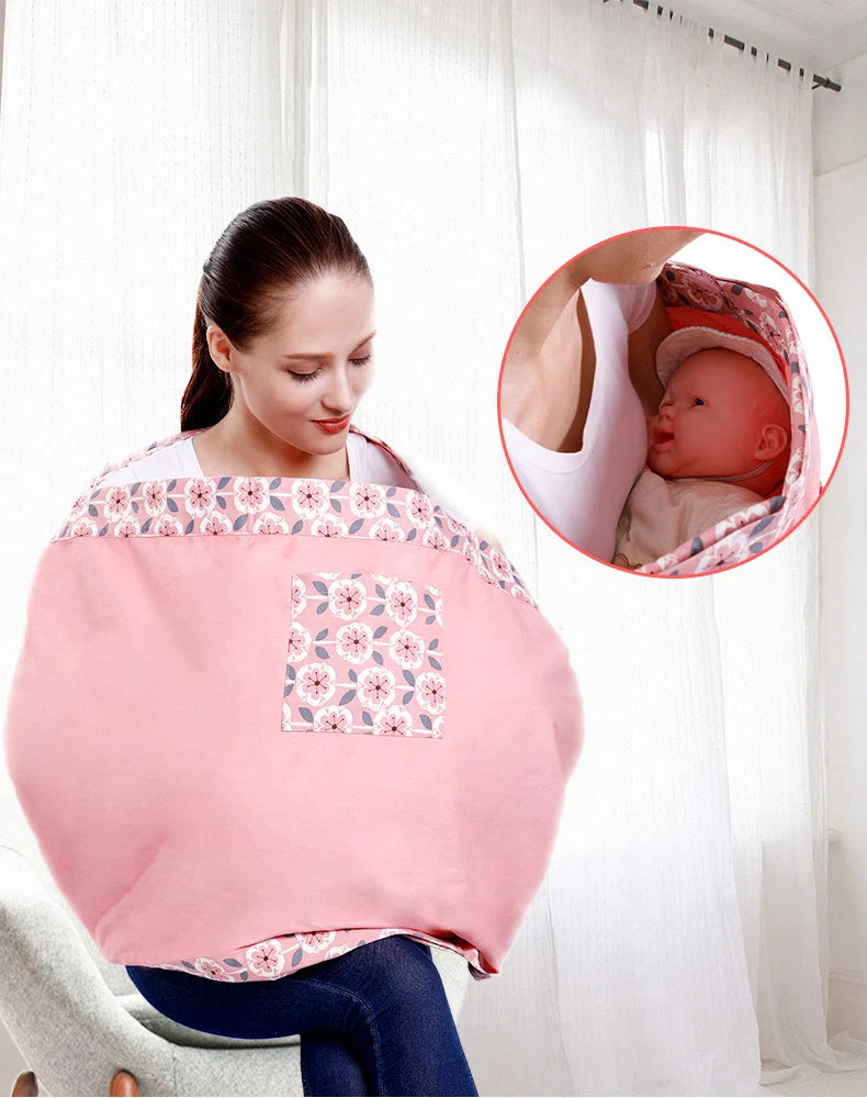 Adjustable baby wrap carrier sling in various colours for comfortable nursing and carrying