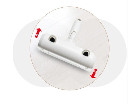 Durable ABS pet hair remover tool in red and blue for efficient cleaning of furniture and carpets