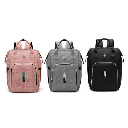Premium Sterilising Mum and Baby Bag with Built-in Steriliser, Spacious Interior, and Durable Oxford Fabric