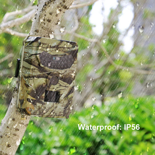 High-resolution 1080p trail camera with advanced night vision and weatherproof design for hunting and wildlife scouting in the British countryside