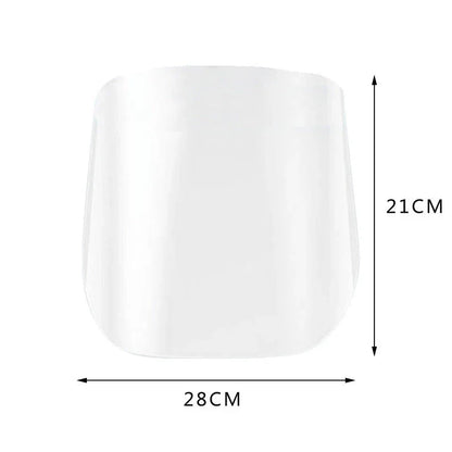 Anti-Fog and Anti-Spray Protective Face Mask with Premium Materials and Sleek, Head-Mounted Design