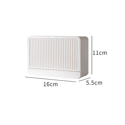 Wall-mounted bathroom storage organizer made of durable iron with compartments for storing bath essentials like sponges, soap, brushes, and towels