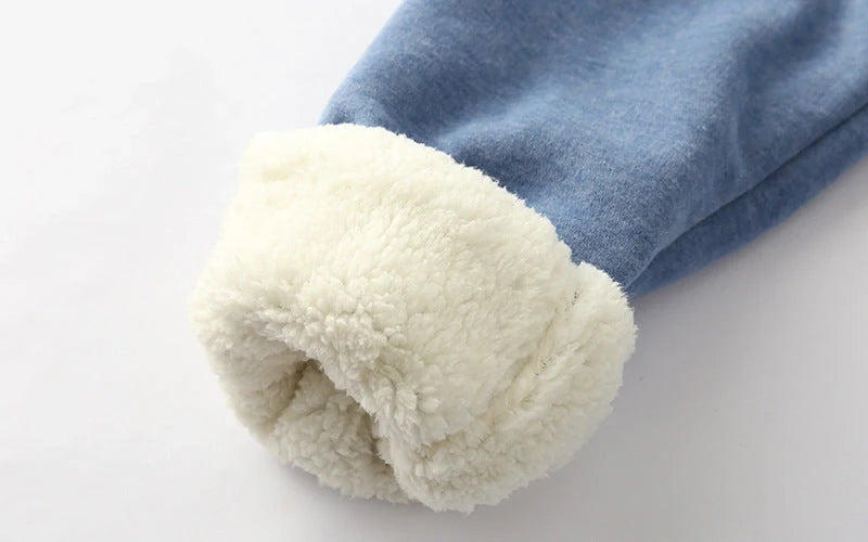 Cotton lamb velvet padded sweatpants in various colours and sizes