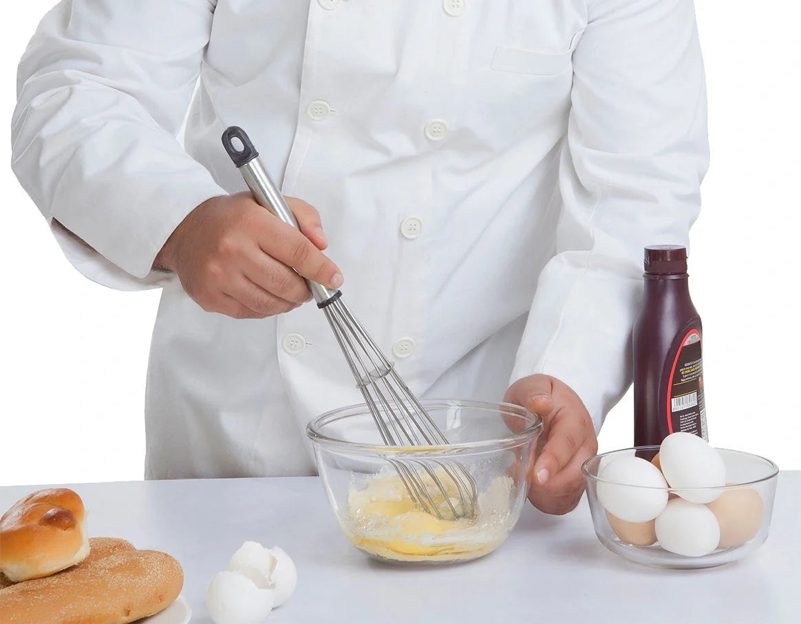500W Electric Food Mixer with mixer and beater hooks on a kitchen counter