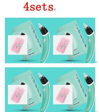 Electric Nasal Aspirator with Adjustable Suction Levels for Gentle Mucus Removal in Babies