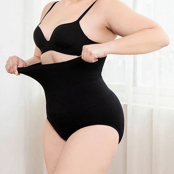 Premium high-waisted shaping pants with breathable, sweat-wicking fabric and silicone design for smooth, sculpted curves