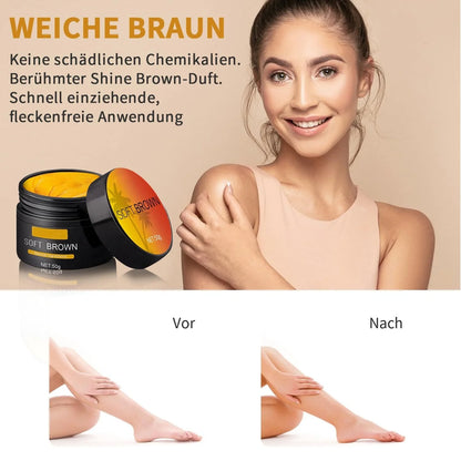 Suntanning Beauty Cream for even skin tone application, 11.0 grams