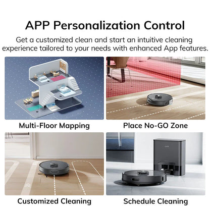 High-Power LDS Robot Vacuum Cleaner with advanced cleaning features for spotless floors