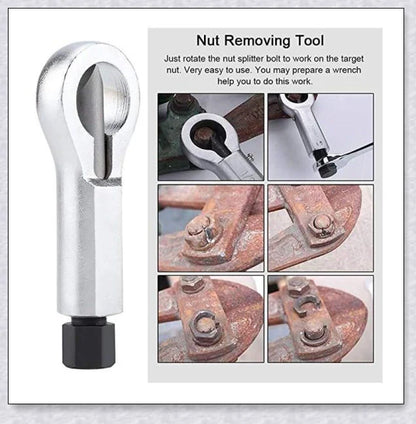 Heavy-Duty Nuts Splitter Tools Set - Premium hardened steel nut removal toolkit for DIY, workshops, and industrial applications