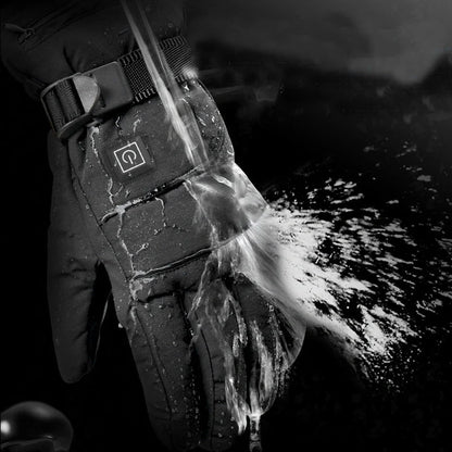 Winter Electric Heated Gloves with touch screen compatibility and rapid heating technology
