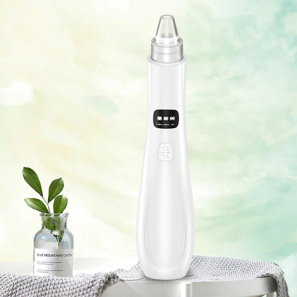 Premium Pore Suction Blackhead Remover with Adjustable Suction Settings and Interchangeable Tips for Deep Cleansing and Glowing Skin