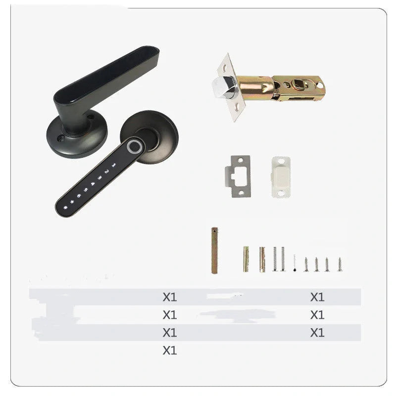 Smart Lock with fingerprint and Bluetooth access for home security