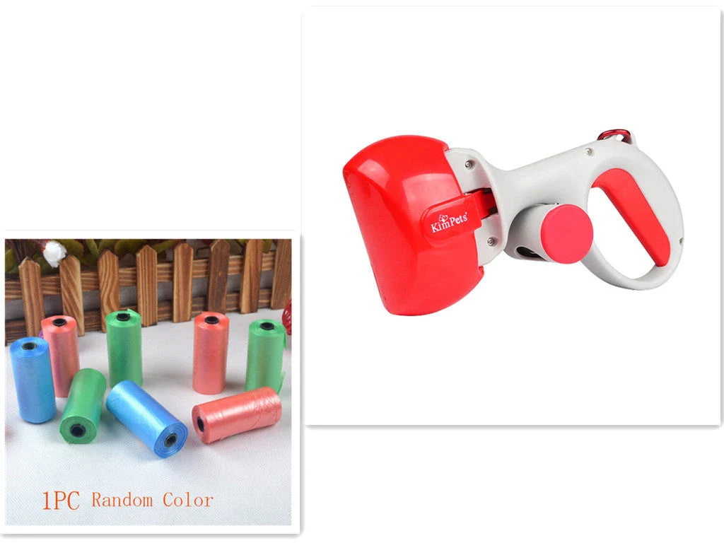 Portable Automatic Pet Waste Cleanup System with Various Color Options and Size Varieties