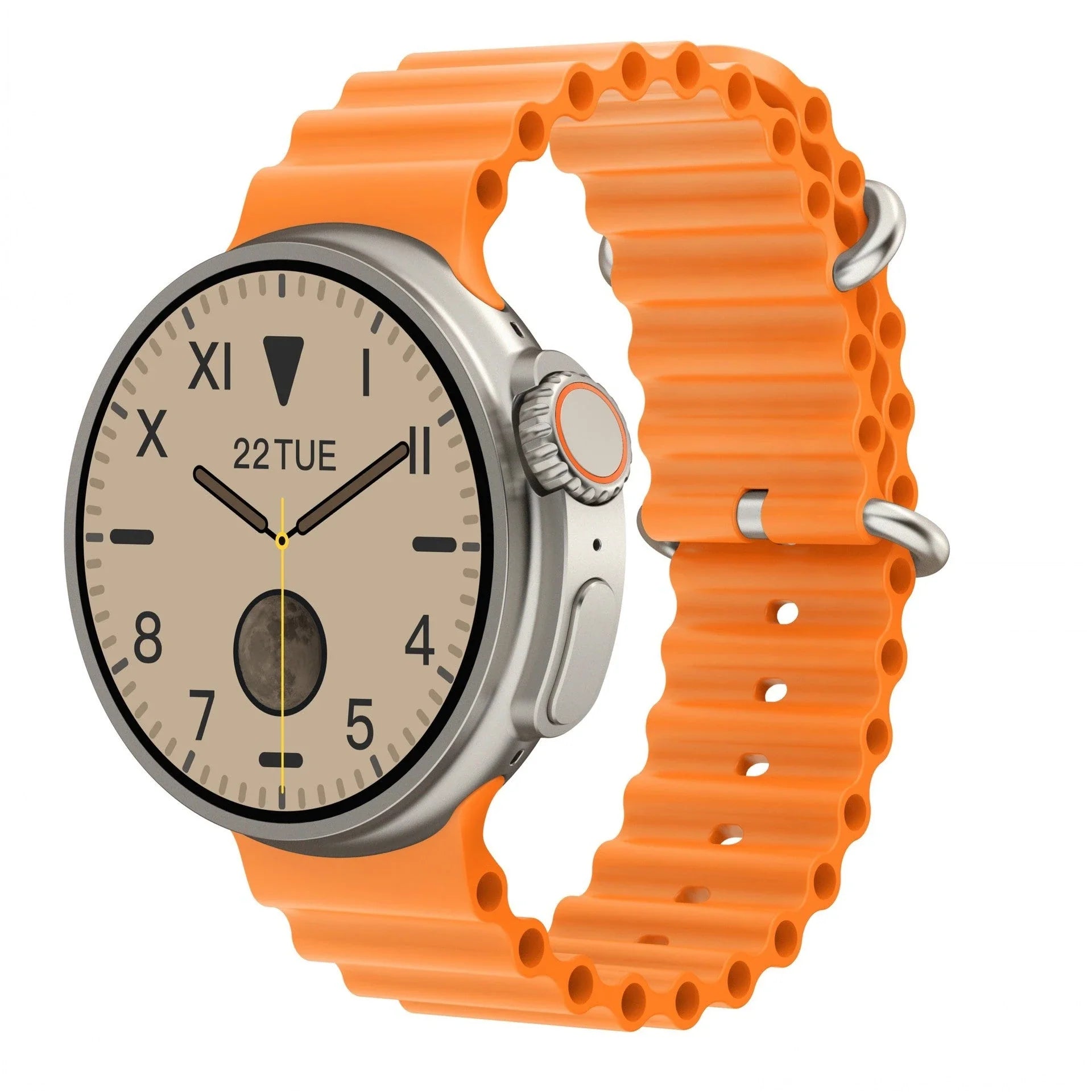 New K9 Smart Watch with 1.39-inch round screen, wireless charging, NFC payment, and comprehensive health monitoring features