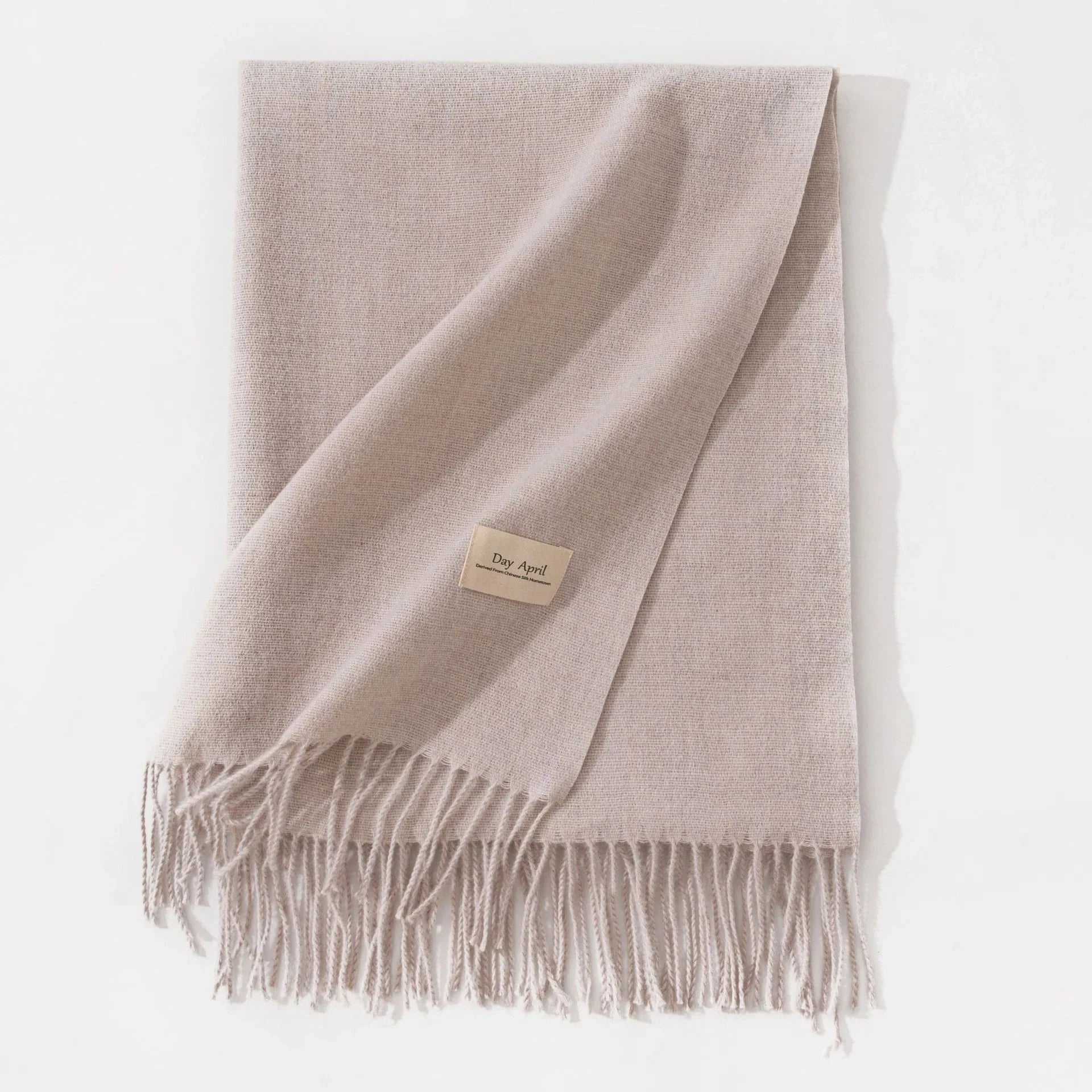 Elegant artificial cashmere scarf for women in various colors, perfect for winter warmth and style.